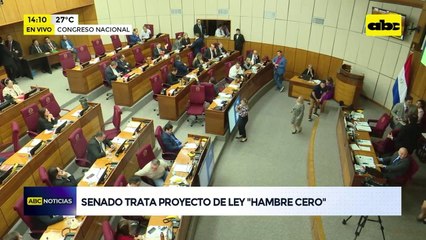 Video: cuestionado proyecto “Hambre Cero” fue aprobado por la Cámara de Senadores