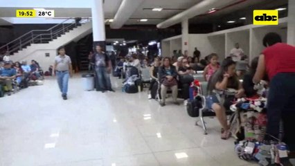 Semana Santa: gran afluencia de personas en la Estación de Buses de Asunción