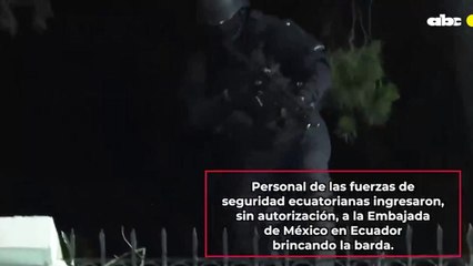 Irrupción En Embajada Mexicana