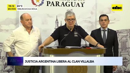 Justicia argentina liberó al Clan Villalba: ’’estamos frustrados y dolidos’', dice Riera