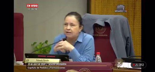 Senadora trata de “desubicado” a ministro de Economía: “Habla de estabilidad en un país donde no hay comida ni trabajo”