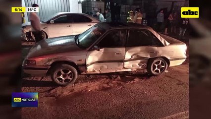 Video: Múltiple choque a la salida del túnel de Tres Bocas