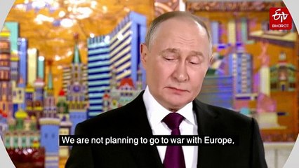 Russia 'Ready For War': Putin Warns Europe Against 'Sabotaging' Ukraine Peace Plan