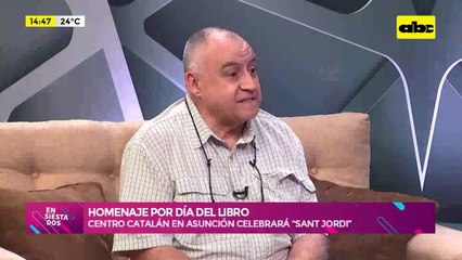 Video: el Centro Catalán en Asunción se prepara para celebrar Sant Jordi en homenaje al Día del Libro