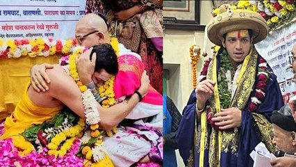 Dev Vrat Mahesh Rekhe कौन है,दंडक्रम पारायण क्या होता है,200 साल में पहली बार 50 दिनों तक पाठ..