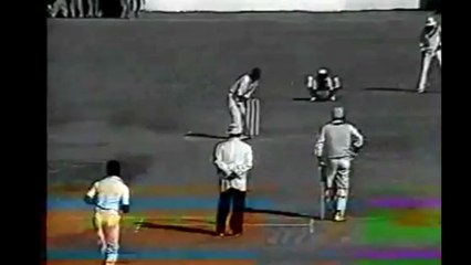 Sadiq Muhammad 13 off 42 Balls vs West Indies 2nd ODI, Sialkot, December 05, 1980,