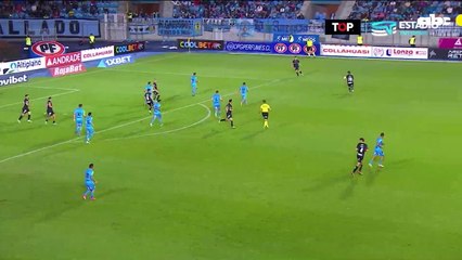 El gol de Junior Marabel en la derrota de Palestino