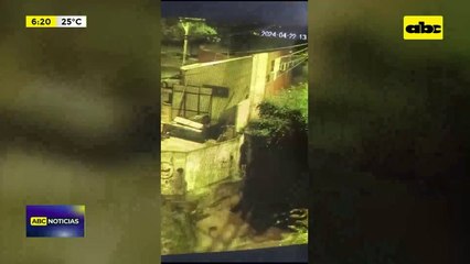 Video: Robó a bomberos de Capiatá, pero fue detenido