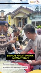 Brimob Riau Turun ke Sumbar: Cari Korban Bencana, Buka Jalur dan Dapur Umum