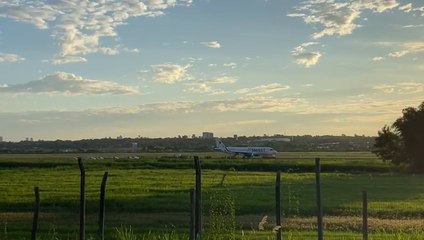 Avion Evacuado En El Aeropuerto Silvio Pettirossi