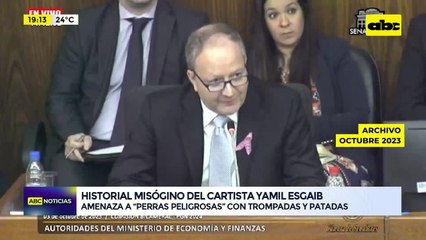 Video: historial misógino del diputado cartista Yamil Esgaib