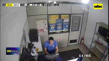 Video: Asaltaron casa de empeños en Lambaré
