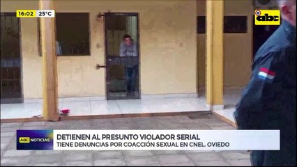 Video: detienen al presunto violador serial