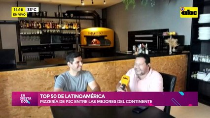 Top 50 de Latinoamérica: pizzería de PJC se posiciona entre las mejores del continente