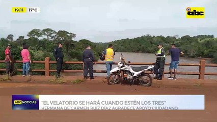 “El velatorio se hará cuando estén los tres”: hermana de Carmen Ruiz Díaz agradece apoyo ciudadano