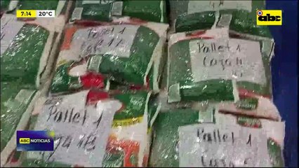 Hallan carga de cocaína en Aeropuerto Silvio Pettirossi