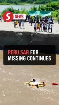 Search and rescue teams work to locate victims after deadly Amazon landslide in Peru