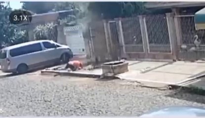 Explosión de pozo ciego causa fracturas, quemaduras y lesiones oculares a un hombre en Ciudad del Este