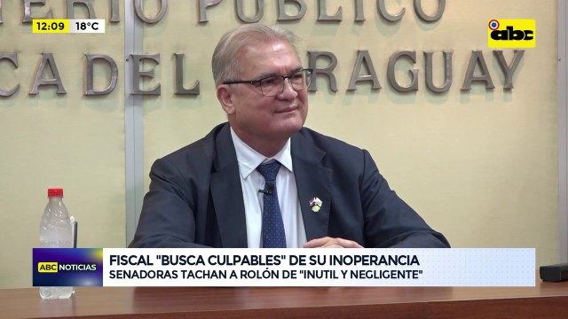 Video: Senadoras tachan a Rolón de “inutil y negligente”