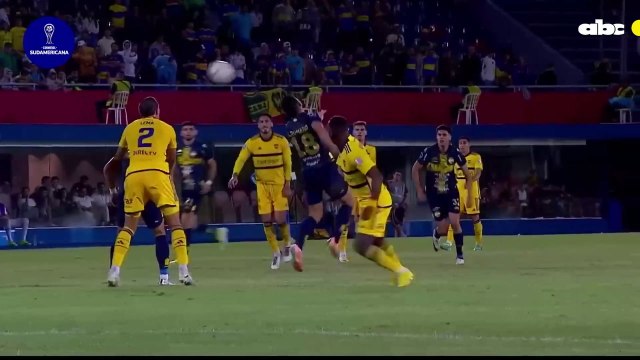 Los goles de la derrota 2-1 de Sportivo Trinidense ante Boca Juniors