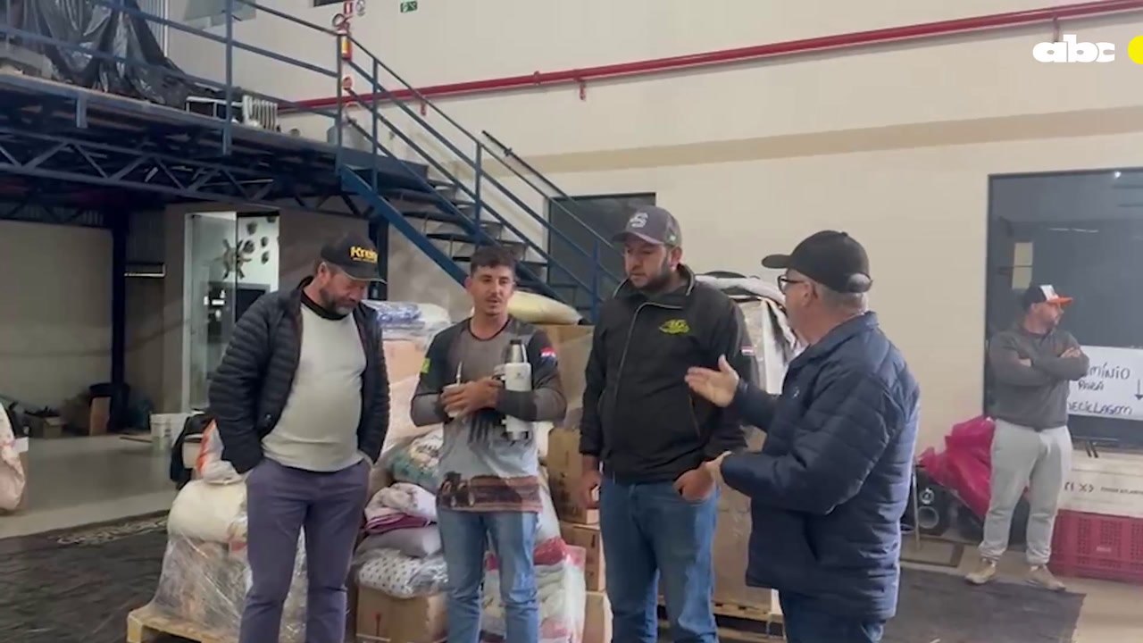 Llegan las primeras donaciones de Paraguay a Brasil tras inundaciones