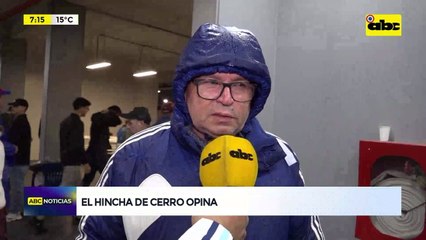 El hincha de Cerro Porteño opina tras el empate con Olimpia