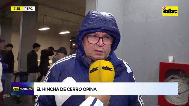 El hincha de Cerro Porteño opina tras el empate con Olimpia