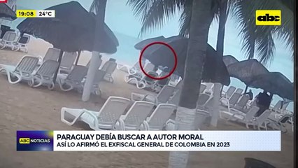 Pecci: Paraguay debía buscar a autor moral, según el exfiscal general de Colombia en 2023