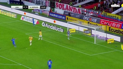 El Tanto De Alex Arce En La Victoria De Liga De Quito