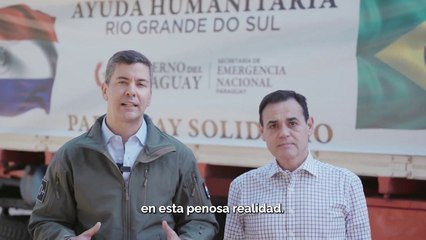 Paraguay envía ayuda a Brasil tras inundaciones