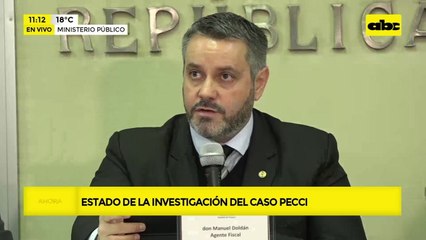 ¿Qué diligencias hizo la Fiscalía ante Colombia para investigar el caso Pecci?