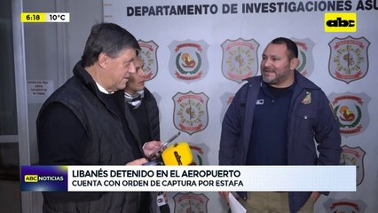 Video: Libanés buscado por estafa fue detenido en el Aeropuerto Silvio Pettirossi