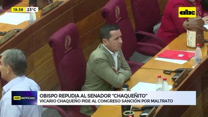 Video: obispo repudia al senador “Chaqueñito” por amenazar a una funcionaria indígena