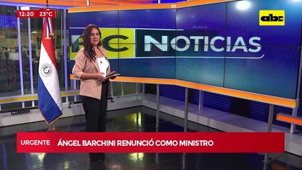 Urgente: Barchini renuncia como Ministerio de Justicia