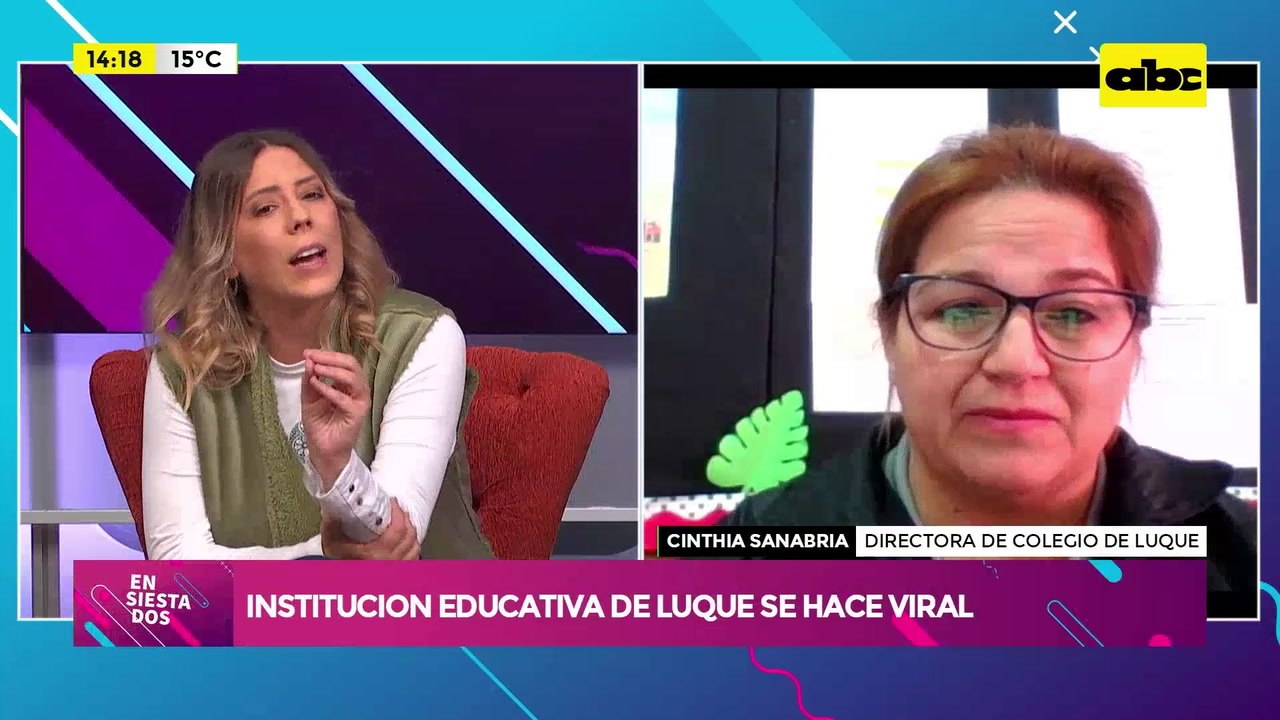 Video: se hace viral un colegio de Luque por enseñar tareas del hogar a alumnos