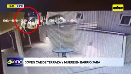 Video: joven cayó de la terraza de un edificio y muere en barrio Jara, Asunción