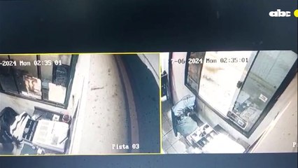 Videos del asalto al peaje de Luque - San Bernardino