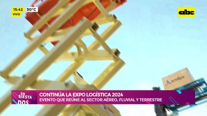 Continúa la Expo Logística: evento que reúne al sector aéreo, fluvial y terrestre