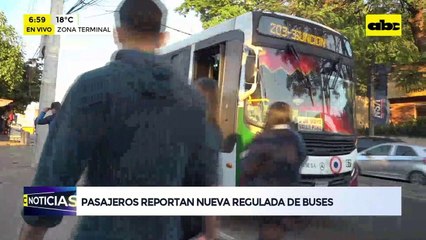 Video: Pasajeros reportan nueva regulada de buses