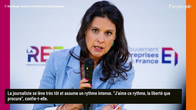 En boule, allongée sous mon bureau : Apolline de Malherbe évoque sa fatigue et ses horaires particuliers depuis qu'elle présente la matinale