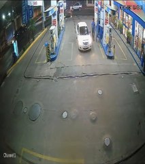 Asalto en estación de servicio de Fernando de la Mora