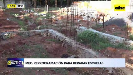 MEC: plantean una reprogramación presupuestaria para reparar escuelas