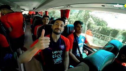 Los entrenamientos de Cerro Porteño en Málaga