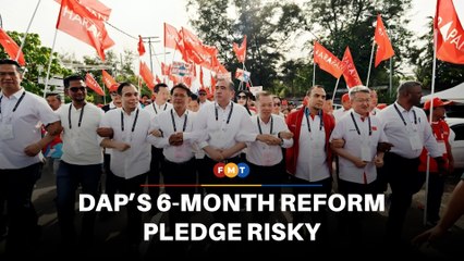 DAP’s 6-month reform pledge risky, say analysts