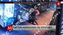 Captan en video al diputado del PT, Wblester Santiago Pineda, en estado de ebriedad, Edomex