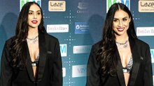 Lauren Gottlieb Steals The Spotlight At TOIFA Blue Carpet With Her Elegant Black Outfit