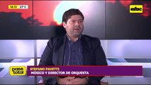 El músico y director de orquesta Stefano Pavetti brindó detalles de la ópera que estrenó en Italia