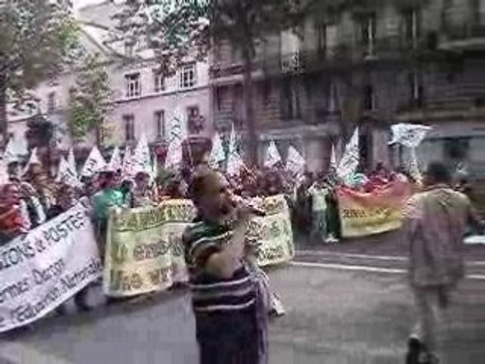Manifestation Paris 24 mai 2008