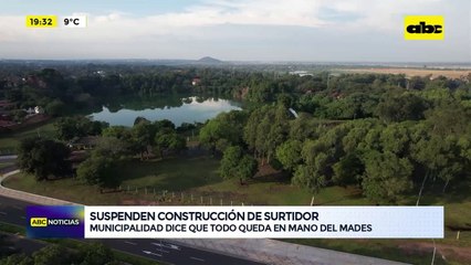 Asunción: construcción de estación de servicios cerca de laguna Tacumbú fue suspendida