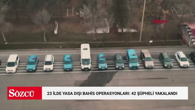 23 ilde yasa dışı bahis operasyonları: 42 şüpheli yakalandı
